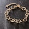 12 Pack: 7.5" Gold Heart Charm Bracelet by Bead Landing™